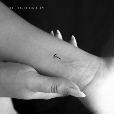 Tiwaz Rune Temporary Tattoo - Set of 3