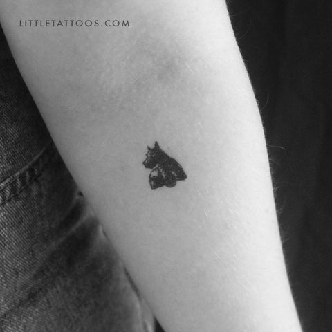 Scottie Temporary Tattoo - Set of 3